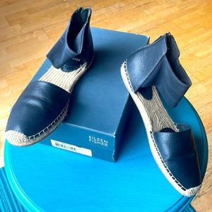 Eileen Fisher Leather Espadrilles